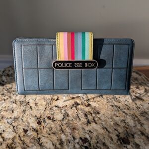 Blue Police Box Wallet